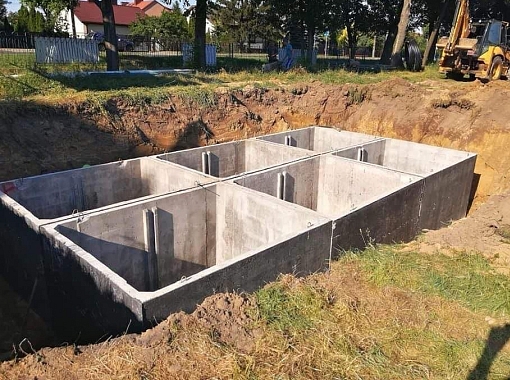 Protipožární retenční nádrže